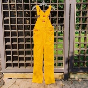 dickies yellow overalls
